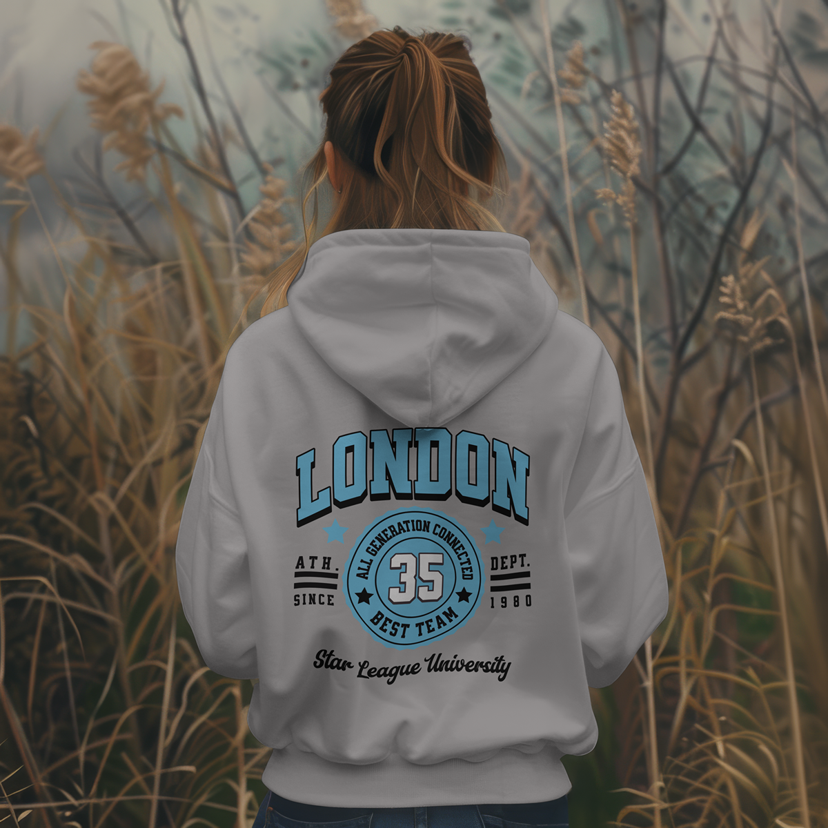 Ladies Graphic Hoodie