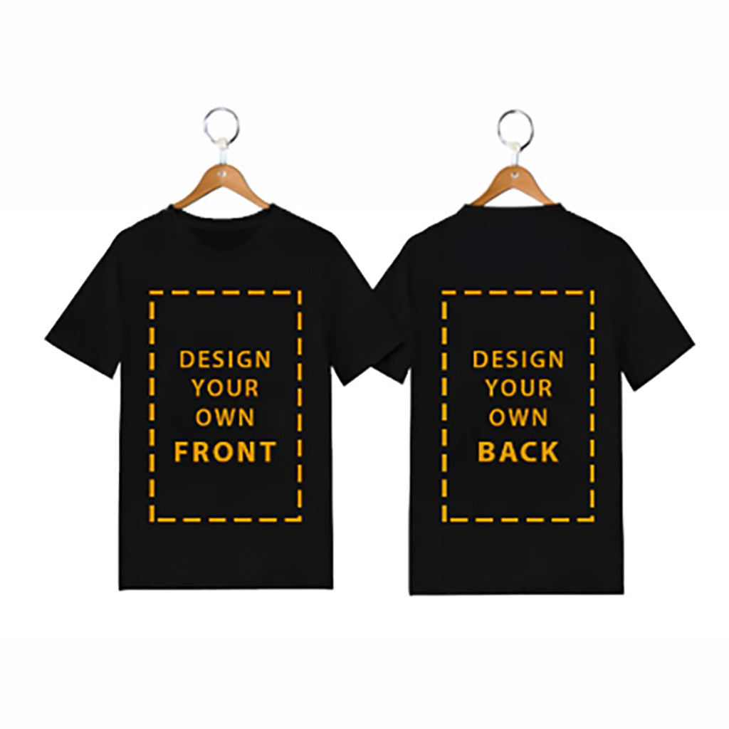 Men's and ladies custom design tee