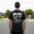 Angling Fishing Graphic T-Shirt